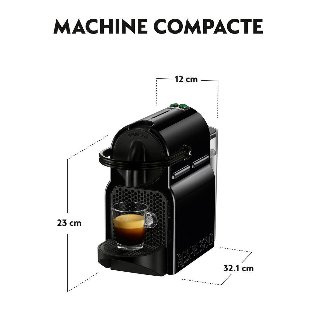 Machine à café à capsules noire EN80.B