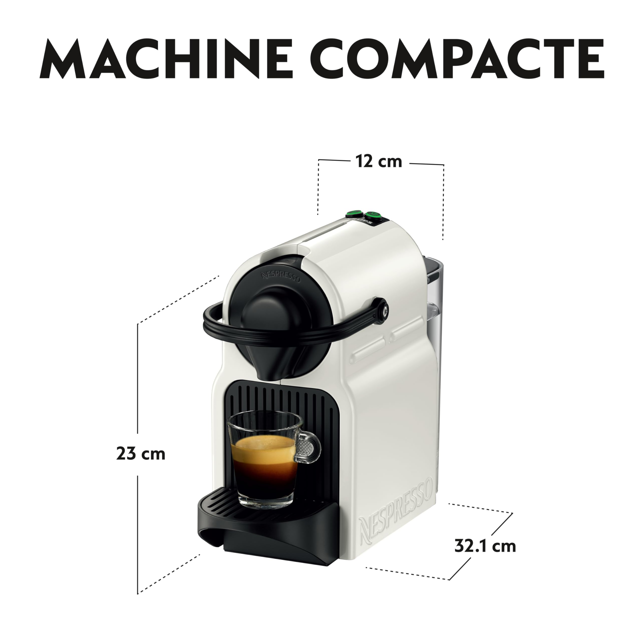 Machine à café à capsules blanche YY1530FD